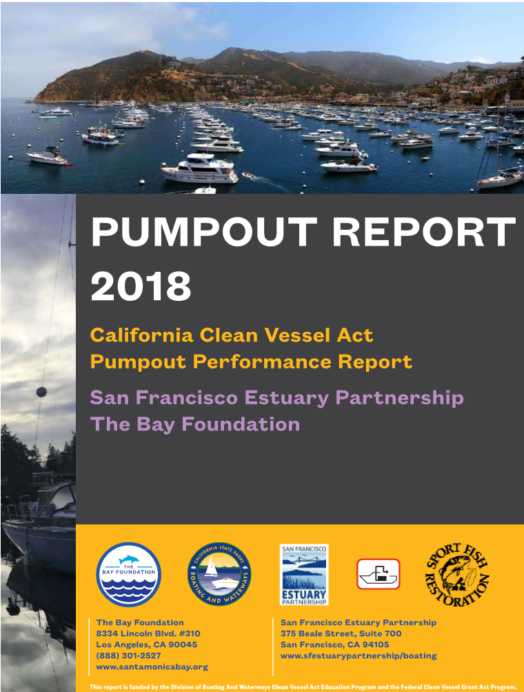 Pumpout Report 2018